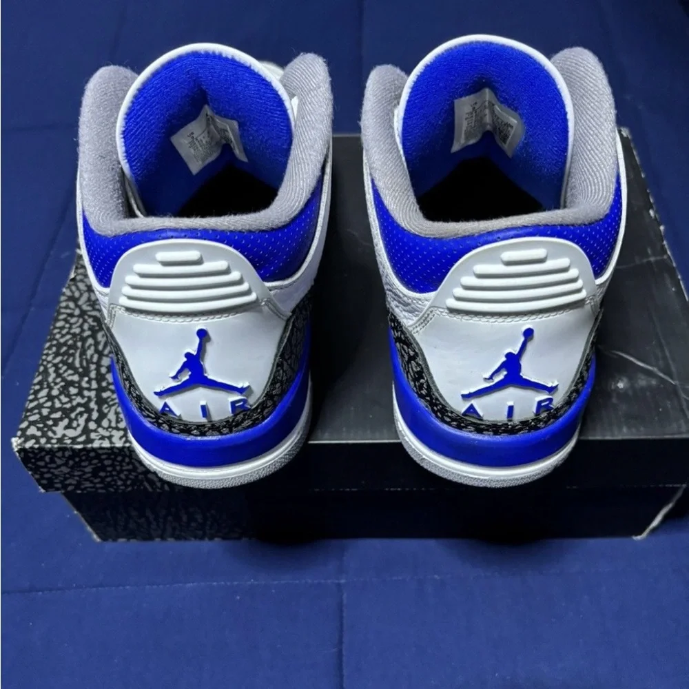 Jordan 3 Retro Racer Blue 2021 Size 9